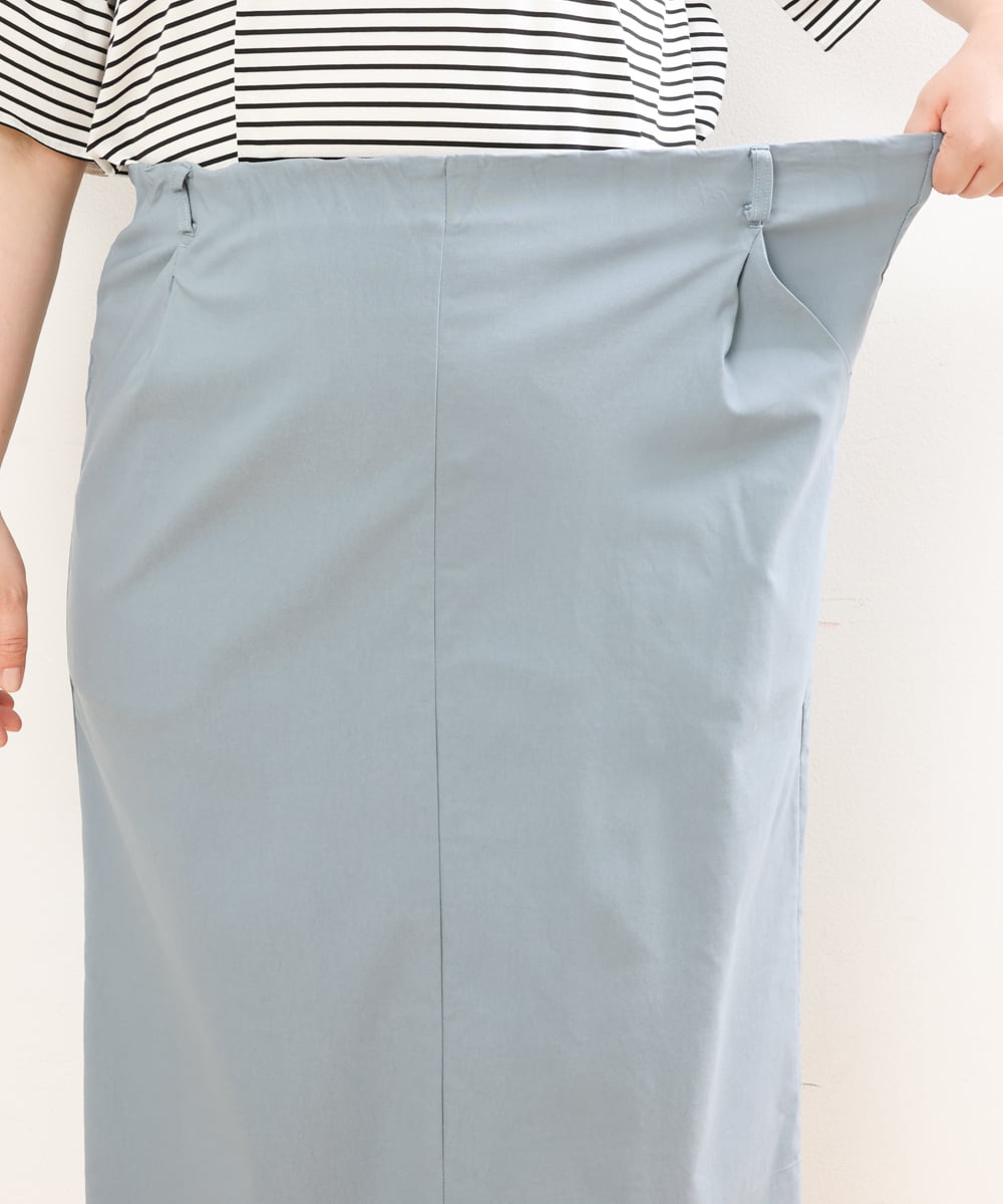 大きいサイズ/接触冷感】さらさらストレッチタイトスカート | eur3 